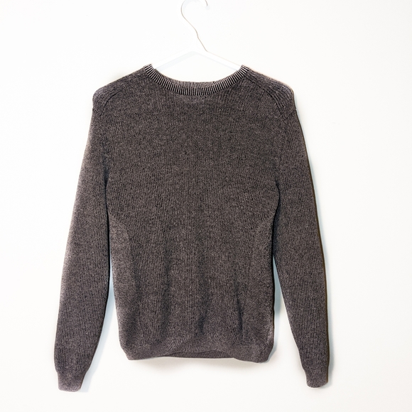LE CHÂTEAU BROWN COTTON MENS CREW NECK SWEATER - Picture 1 of 6